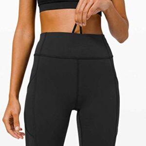 LULULEMON Invigorate High-Rise Crop 23" (Black, 4)