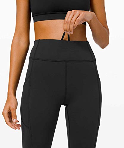 LULULEMON Invigorate High-Rise Crop 23" (Black, 4)