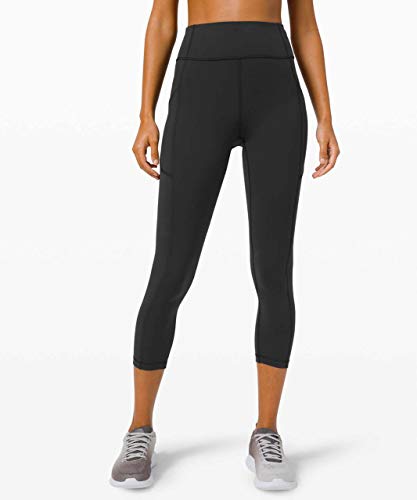 LULULEMON Invigorate High-Rise Crop 23" (Black, 4)