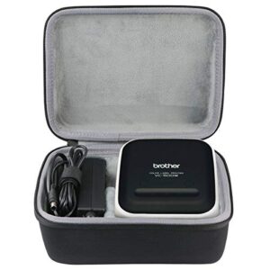 co2crea hard travel case replacement for brother vc-500w versatile compact color label photo printer