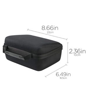 co2CREA Hard Travel Case Replacement for Brother VC-500W Versatile Compact Color Label Photo Printer