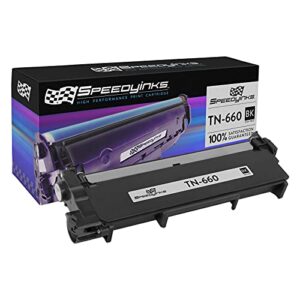speedy inks compatible toner cartridge replacement for brother tn660 high-yield (black)
