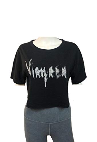 LIGHTEST Cropped TEE with Expression - Black (8)