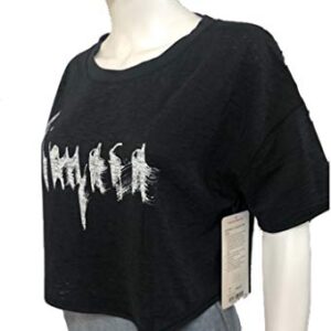 LIGHTEST Cropped TEE with Expression - Black (8)