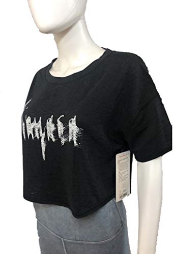LIGHTEST Cropped TEE with Expression - Black (8)