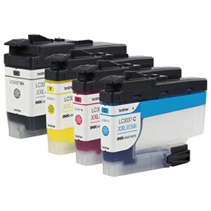 Brother® LC3037 Genuine High-Yield Multi-Pack Ink, Black/Cyan/Magenta/Yellow, Pack Of 4 Cartridges, LC30374PKS