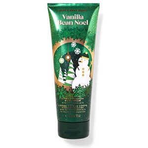 Bath and Body Works Gift Set of of 2 - 8 oz Body Cream - (Vanilla Bean Noel)