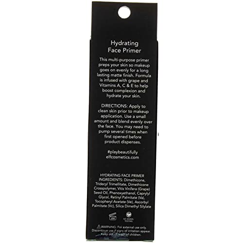 E.l.f. Hydrating Face Primer kunfbk, 2Pack (0.47 Fl oz)