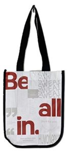 lululemon reusable tote gym bag (be all in, small)