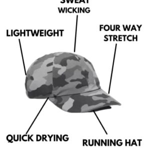 Lululemon Fast and Free Men's Run Hat (Heritage 365 Camo Rhino Grey Multi)