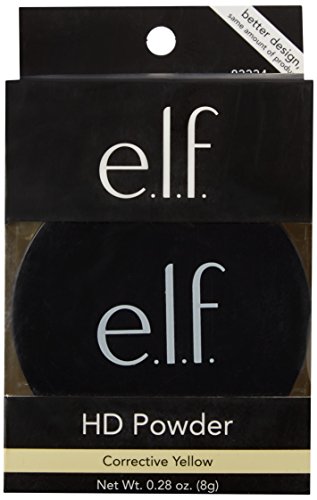 e.l.f. High Definition Loose Face Powder, Corrective Yellow, 0.28 Ounce