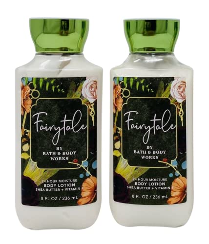 Bath and Body Works 2 Pack Fairytale Super Smooth Body Lotion 8 Oz (Fairytale)