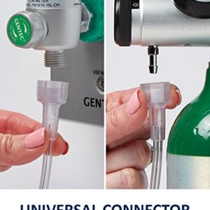 Medline Soft-Touch Nasal Oxygen Cannula, Universal Connector, 14-ft. Tubing Length, Adult Size, Pack of 50