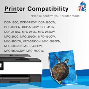 st@r ink Compatible Ink Cartridge Replacement for Brother LC61 LC65 LC-61 LC61Y LC61C LC61M LC61cl Work with MFC-495CW MFC-490CW MFC-6490CW MFC-6890CDW Printer(4 Cyan, 4 Magenta, 4 Yellow) 12 Pack