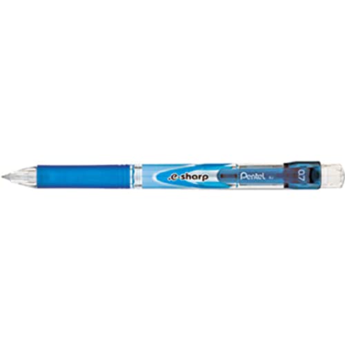 Pentel® e-Sharp™ Mechanical Pencil, 0.7 mm, 72% Recycled, Blue, Pack Of 12