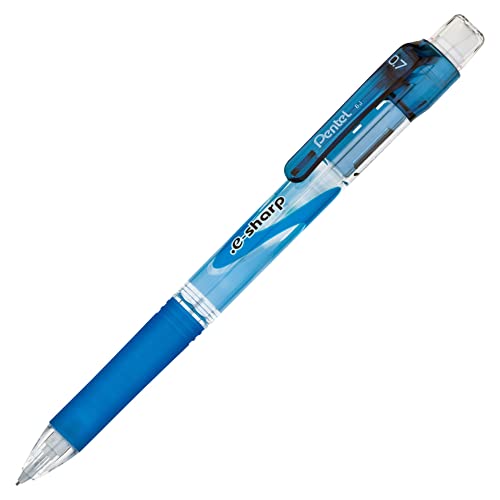 Pentel® e-Sharp™ Mechanical Pencil, 0.7 mm, 72% Recycled, Blue, Pack Of 12