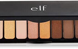 e.l.f. Cosmetics Need It Nude Eyeshadow Palette, Highlight, Shade and Define Your Eyes, Ten Nude Shades