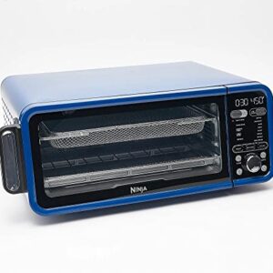 Ninja SP101 Foodi 8-in-1 Air Fry Large Toaster Oven Flip-Away for Storage Dehydrate Keep Warm 1800w XL Capacity (Renewed) NAVI BLUE