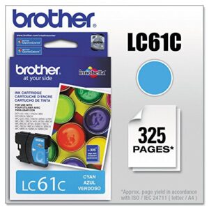 Brother Lc61c Innobella Ink Cartridge, Cyan - in Retail Packaging