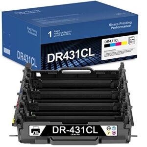 dr431cl dr-431cl drum unit (color, 1-pack) eaxiue compatible replacement for brother dr431cl hl-l8260cdw l8360cdw l8360cdwt dcp-l8410cdw mfc-l8690cdw l8900cdw l9570cdwt printer