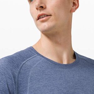 Lululemon Athletica Lululemon Mens Metal Vent Tech Long Sleeve Shirt(Midnight Shadow/Tempest, L)