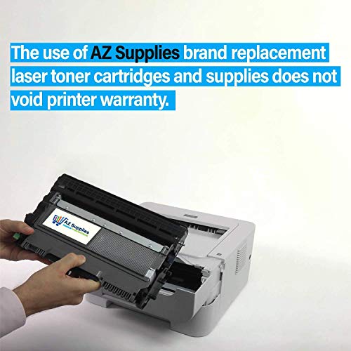 AZ Supplies Compatible Toner Cartridges Replacement for Brother TN210 for use in HL-3040CN, HL-3045CN, HL-3070CW, HL-3075CW, MFC-9010CN, MFC-9120CN, MFC-9125CN,MFC-9320CW,MFC-9325CW (B,C,Y,M, 4-Pack).