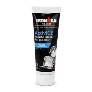 medline ironman activice topical cooling gel, pain relief for arthritis, joint, muscle, back & body aches & pain, 4 oz (1 count)