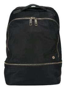 lululemon athletica city adventurer backpack 17l (black/gold)
