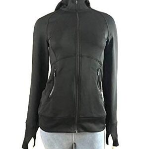 LULULEMON DAY MAKER FULL ZIP HOODIE - BLACK (6)