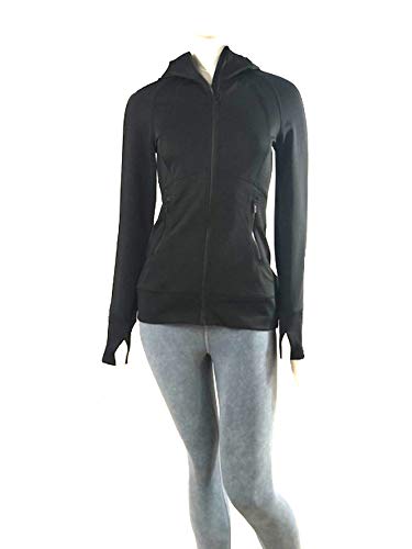 LULULEMON DAY MAKER FULL ZIP HOODIE - BLACK (6)