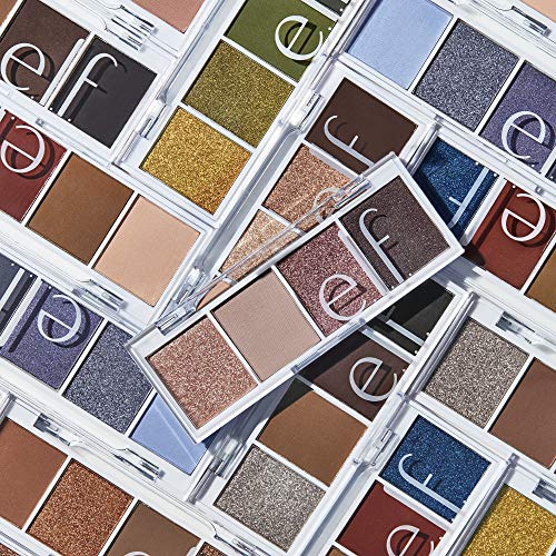 e.l.f. Bite-Size Eyeshadows, Creamy, Blendable, Ultra-Pigmented & Easy to Apply On-the-go, Long-lasting, Vegan & Cruelty-Free, Rose Water, 0.12 Oz