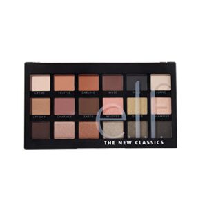 e.l.f. The New Classics 18 Eyeshadow Palette Set, Neutral Tones, 0.634 Ounce