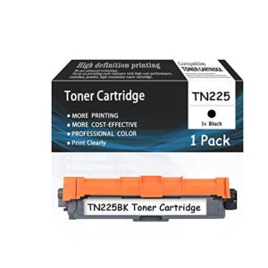 1 pack tn225bk tn-225 (high yield) black toner cartridge compatible for brother hl-3140cw 3150cdn 3170cdw 3180cdw mfc-9130cw 9140cdn 9330cdw 9340cdw dcp-9015cdw 9020cdn printers,sold by actoner.
