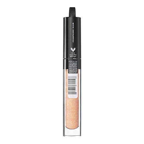 e.l.f., Lip Plumping Gloss, Hydrating, Nourishing, Invigorating, High-Shine, Plumps, Volumizes, Cools, Soothes, Champagne Glam, Shimmer, 0.09 Oz