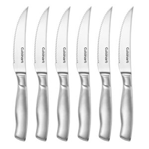 15 Piece Kitchen Knife Set with Block by Cuisinart, Cutlery Set, Hollow Handle, C77SS-15PK