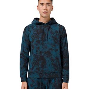 Lululemon Athletica City Sweat Pullover Hoodie French Terry (Astral Classic Navy Blue Borealis, l)