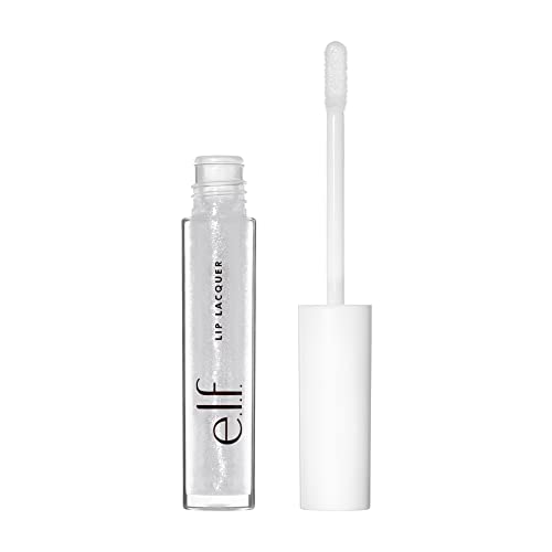 e.l.f, Lip Lacquer, Moisturizing, Shiny, Non-Sticky, Long Lasting, Provides Maximum Color, Glides On, Bubbles, 0.08 Fl Oz