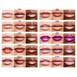 e.l.f, Lip Lacquer, Moisturizing, Shiny, Non-Sticky, Long Lasting, Provides Maximum Color, Glides On, Bubbles, 0.08 Fl Oz