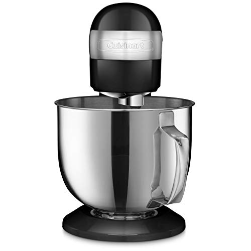 Cuisinart SM-50BK 5.5 Quart Stand Mixer, Manual, Onyx Black