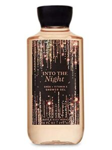 bath & body works into the night shower gel wash 10 ounce full size