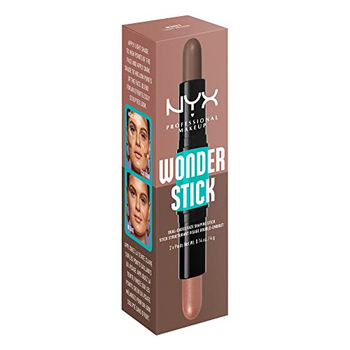 NYX PROFESSIONAL MAKEUP Wonder Stick, Face Shaping & Contouring Stick - Light Medium