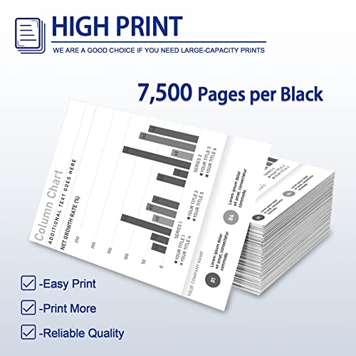 NUCALA Compatible TN-580 TN580 TN 580 High Yield Toner Cartridge Replacement for Brother HL-5240 5250DN/DNT 5270DN 5280DW 5350DN/DNLT MFC-8370 8460N 8470DN 8480DN DCP-8065DN Printer Ink 1-Pack, Black