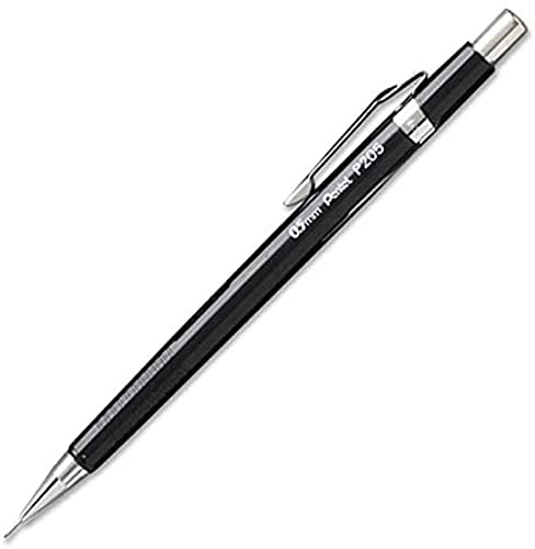 Pentel Sharp Mechanical Pencil 0.5 mm - Black - Pack of 5