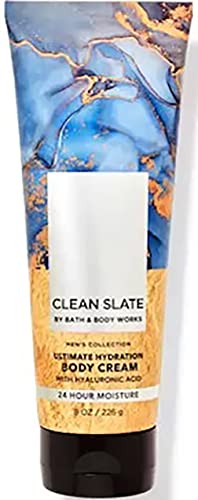 Bath & Body Works Bath and Body Works For Men Clean Slate Ultra Shea 8 Ounce Full Size (Clean Slate) 8 Fl Oz (Pack of 1)