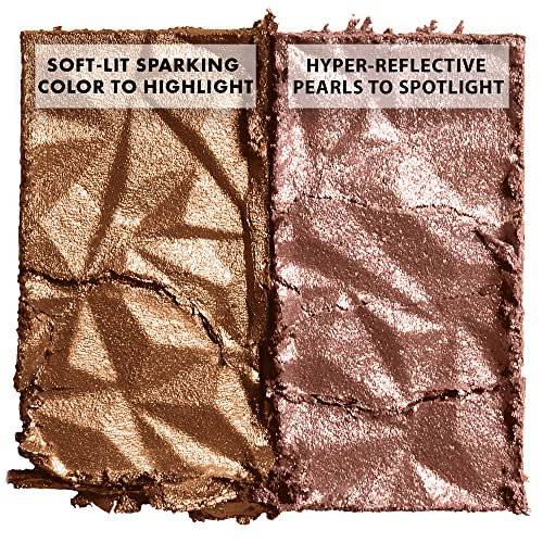 NYX PROFESSIONAL MAKEUP Born To Glow Icy Highlighter Duo - Bout The Bronze