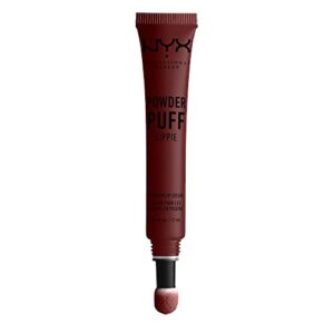 nyx professional makeup powder puff lippie lip cream, liquid lipstick – pop quiz (berry)
