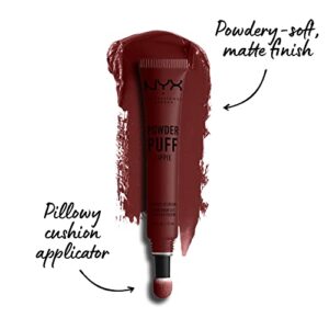 NYX PROFESSIONAL MAKEUP Powder Puff Lippie Lip Cream, Liquid Lipstick - Pop Quiz (Berry)