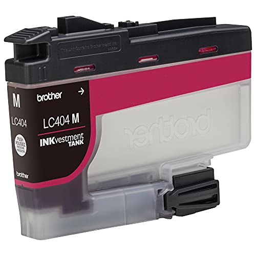 Brother Genuine LC404M Magenta INKvestment Tank Ink Cartridge