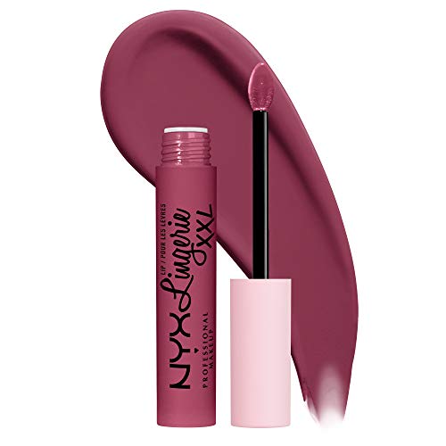 NYX PROFESSIONAL MAKEUP Lip Lingerie XXL Matte Liquid Lipstick - Peek Show (Dusty Peony)