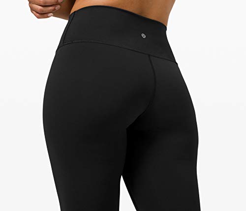 Lululemon Athletica Wunder Under High Rise Tight 25 7/8 Yoga Pants (Black Luxtreme,10)